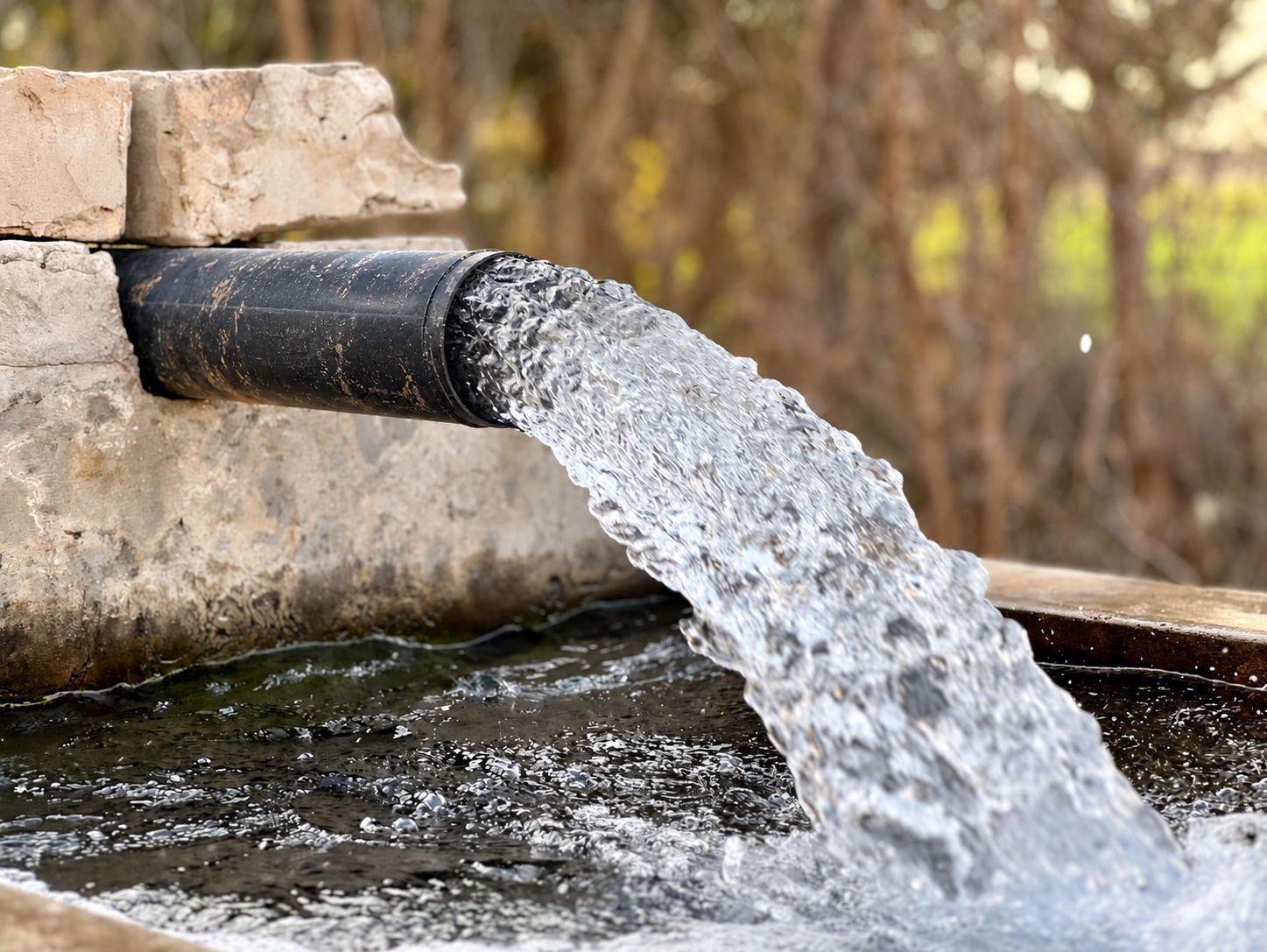 Ressource en eau au Domaine Saint Ange